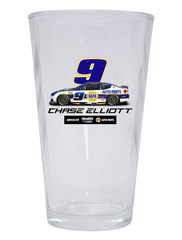 Chase Elliott - NAPA #9 Nascar Offic. Licensed 16 oz Pint Glass
