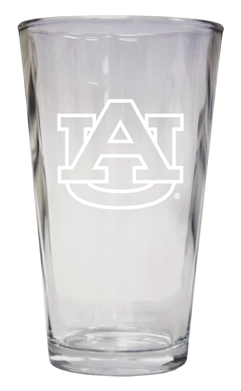 Auburn Tigers Officially Licensed 16 oz Pint Glass Engraved