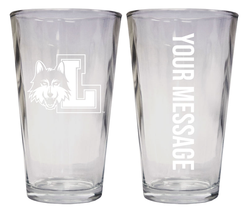 Loyola University Ramblers Officially Licensed 16 oz Pint Glass Engraved – Customizable Drinkware