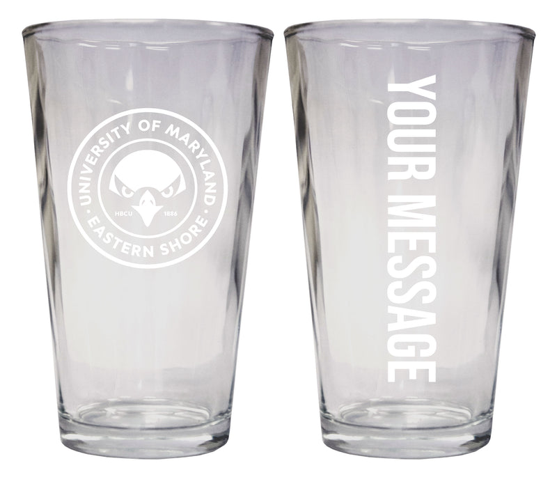 Maryland Eastern Shore Officially Licensed 16 oz Pint Glass Engraved – Customizable Drinkware