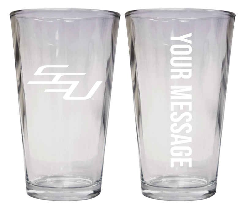 Savannah State University Officially Licensed 16 oz Pint Glass Engraved – Customizable Drinkware