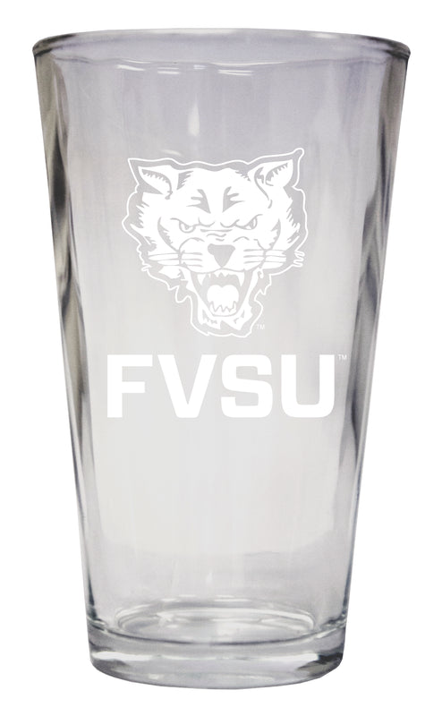 Fort Valley State University Officially Licensed 16 oz Pint Glass Engraved