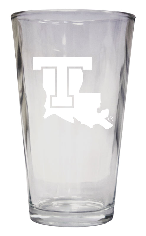 Louisiana Tech Bulldogs Officially Licensed 16 oz Pint Glass Engraved