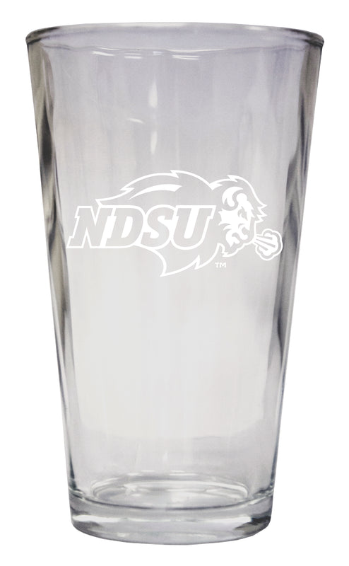 North Dakota State Bison Officially Licensed 16 oz Pint Glass Engraved