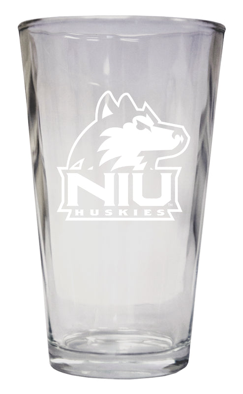 Northern Illinois Huskies Officially Licensed 16 oz Pint Glass Engraved