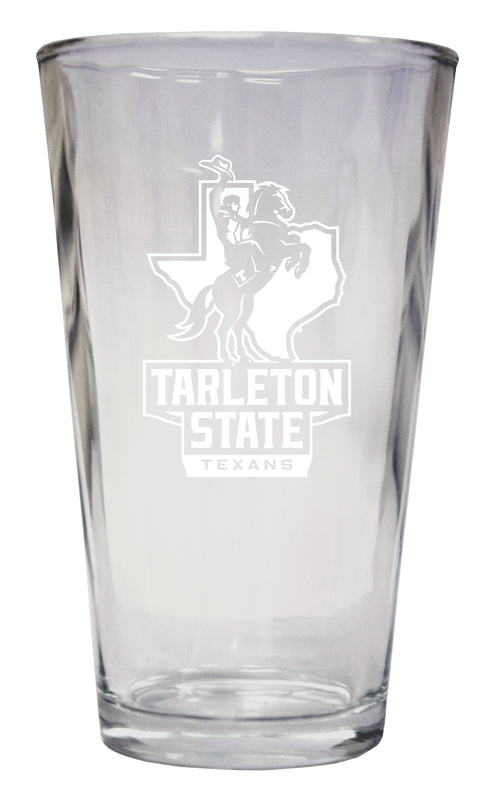 Tarleton State University Officially Licensed 16 oz Pint Glass Engraved