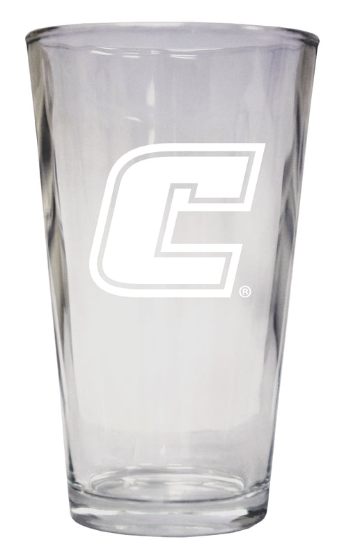 University of Tennessee at Chattanooga Officially Licensed 16 oz Pint Glass Engraved