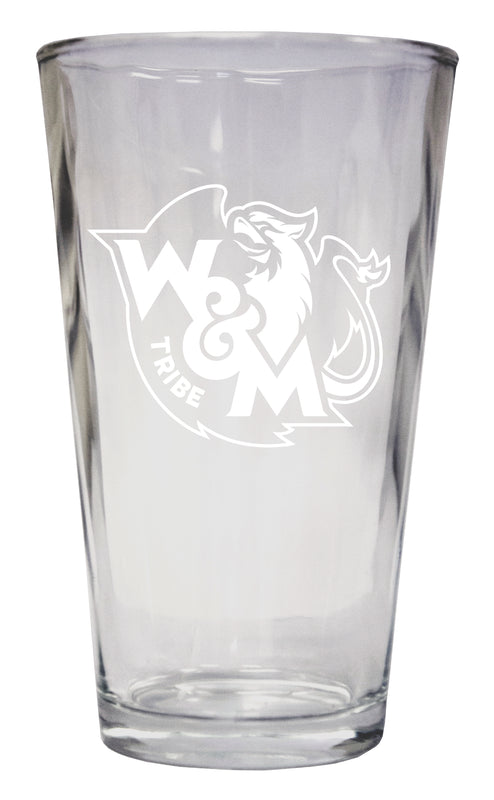 William and Mary Officially Licensed 16 oz Pint Glass Engraved