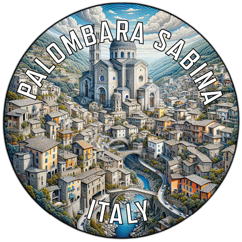 Palombara Sabina Italy Souvenir Vinyl Decal Sticker 2-Inch