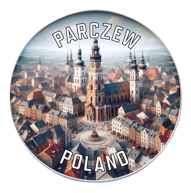 Parczew Poland Souvenir Vinyl Decal Sticker 2-Inch