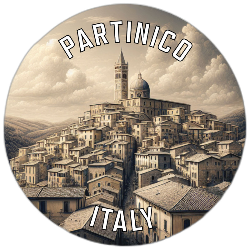 Partinico Italy Souvenir Die Cut Flat Magnet 6-Inch