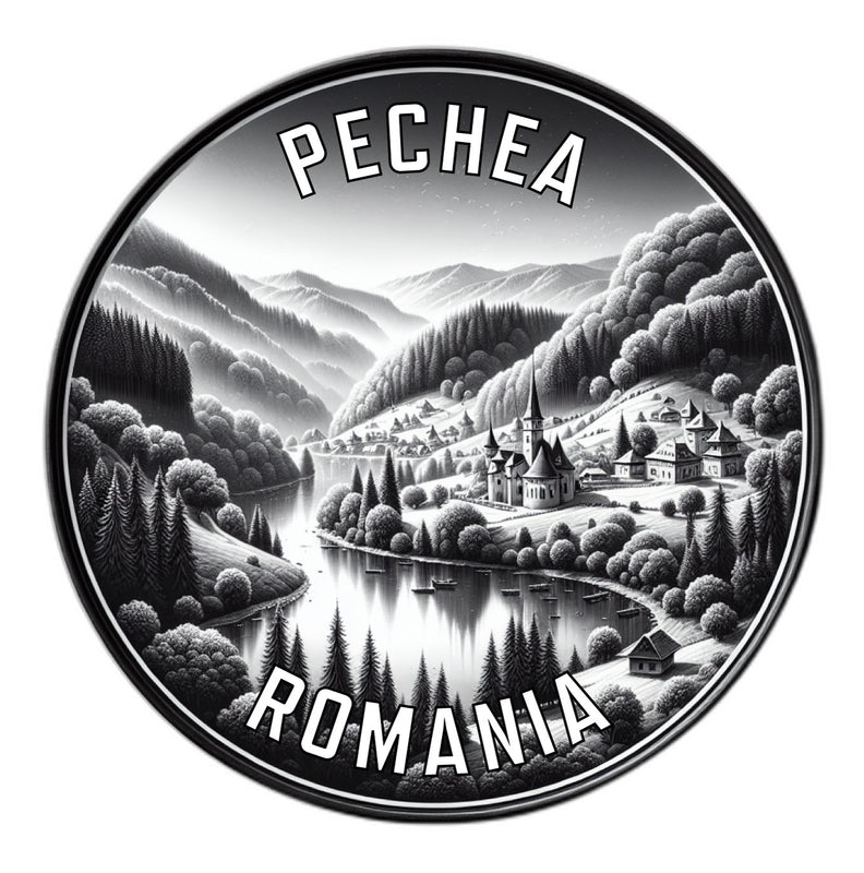 Pechea Romania Souvenir Vinyl Decal Sticker 2-Inch