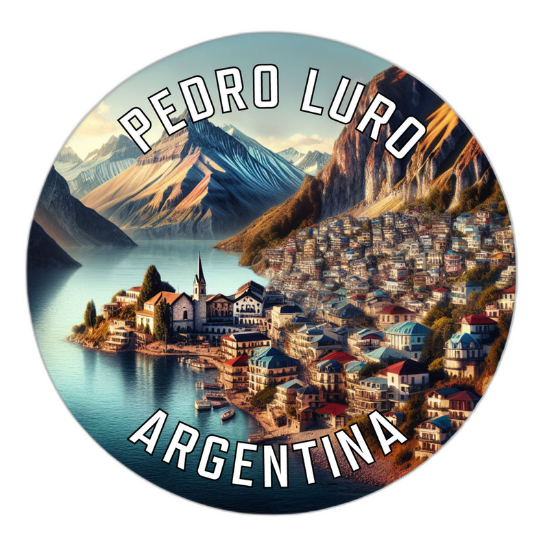 Pedro Luro Argentina Souvenir Die Cut Flat Magnet 2-Inch