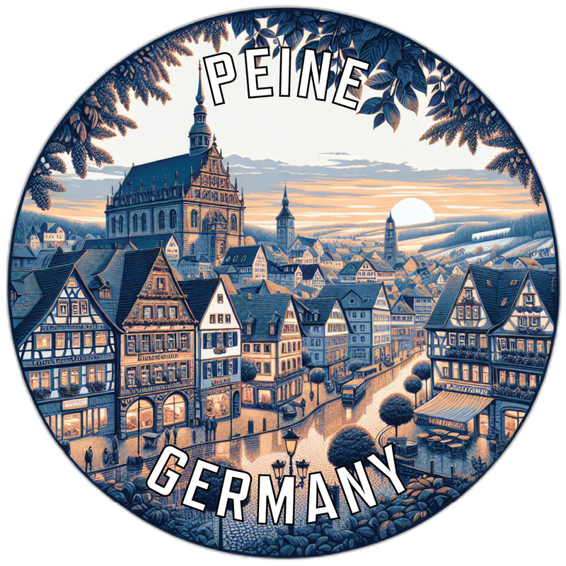 Peine Germany Souvenir Vinyl Decal Sticker 6-Inch