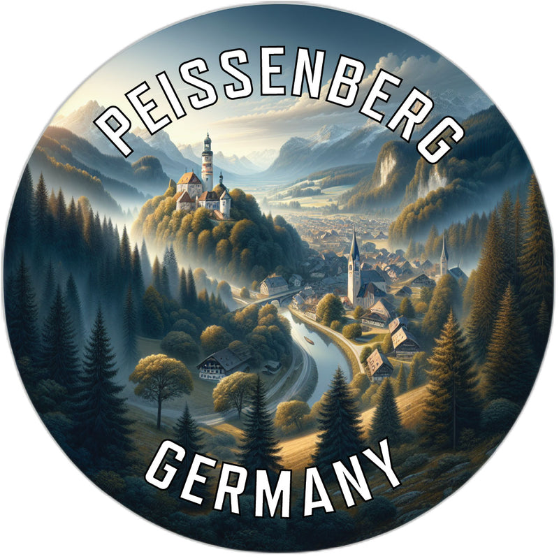 Peissenberg Germany Souvenir Vinyl Decal Sticker 2-Inch