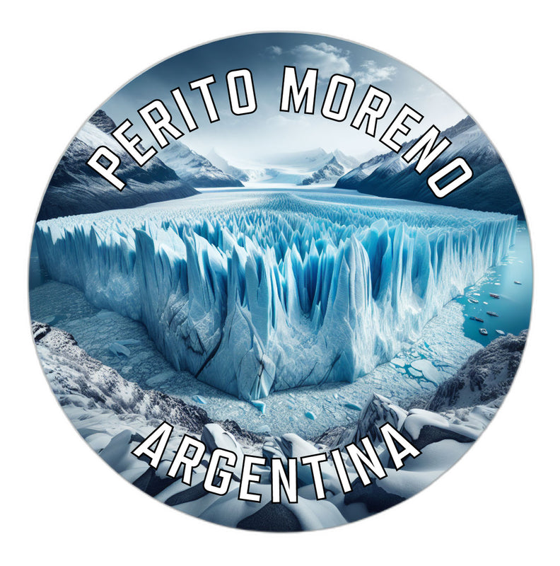 Perito Moreno Argentina Souvenir Die Cut Flat Magnet 6-Inch