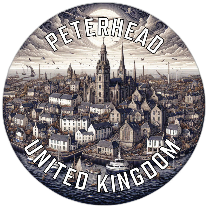 Peterhead United Kingdom Souvenir Vinyl Decal Sticker 2-Inch