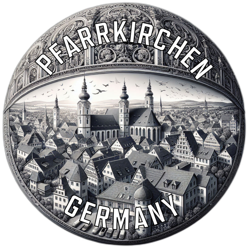 Pfarrkirchen Germany Souvenir Die Cut Flat Magnet 2-Inch
