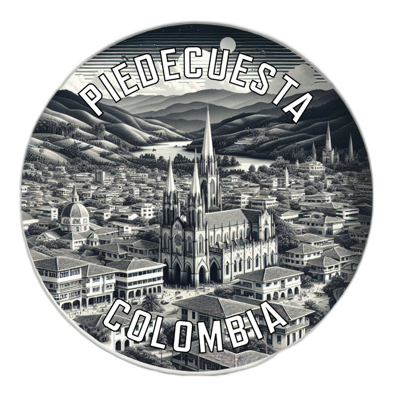 Piedecuesta Colombia Souvenir Die Cut Flat Magnet 2-Inch