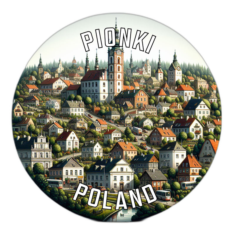 Pionki Poland Souvenir Vinyl Decal Sticker 2-Inch