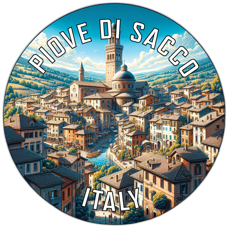 Piove di Sacco Italy Souvenir Die Cut Flat Magnet 2-Inch