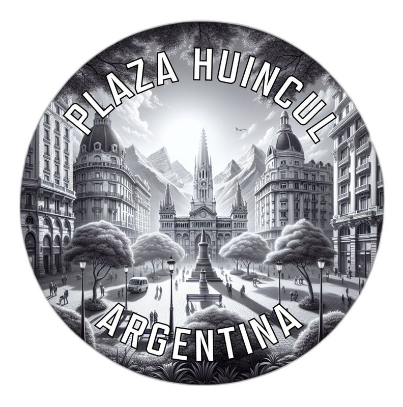 Plaza Huincul Argentina Souvenir Die Cut Flat Magnet 2-Inch