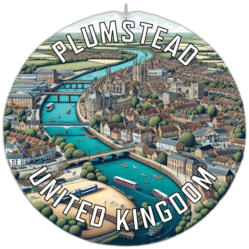 Plumstead United Kingdom Souvenir Die Cut Flat Magnet 2-Inch