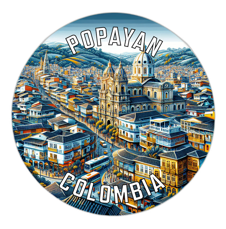 Popayan Colombia Souvenir Vinyl Decal Sticker 2-Inch