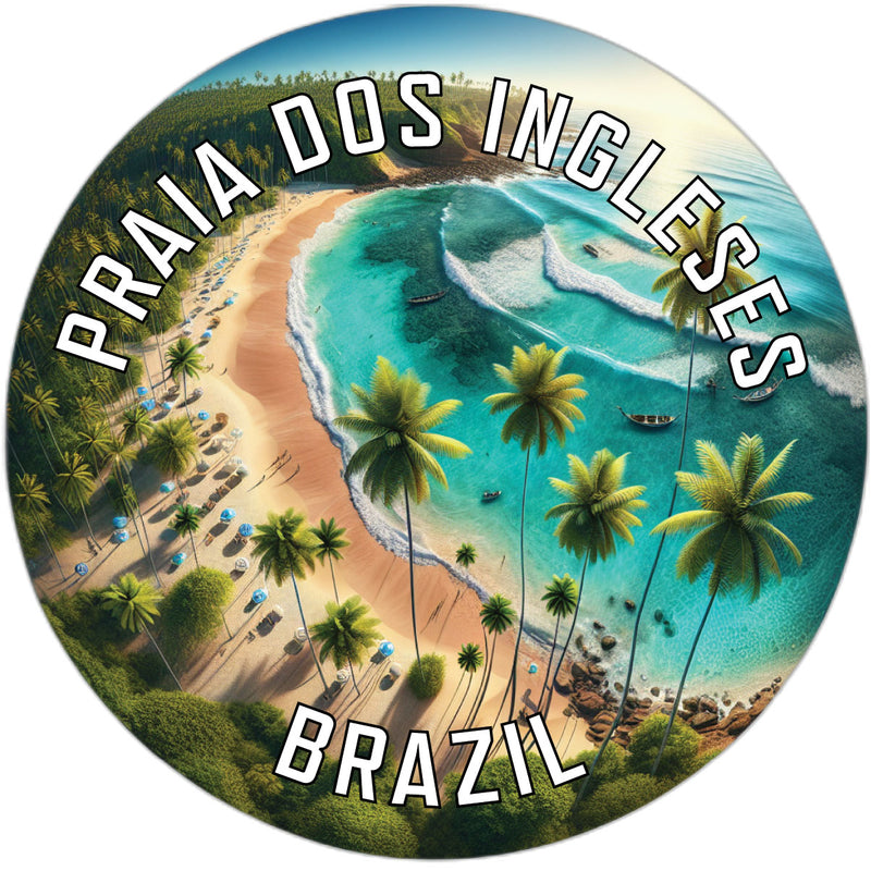 Praia dos Ingleses Souvenir Vinyl Decal Sticker 2-Inch