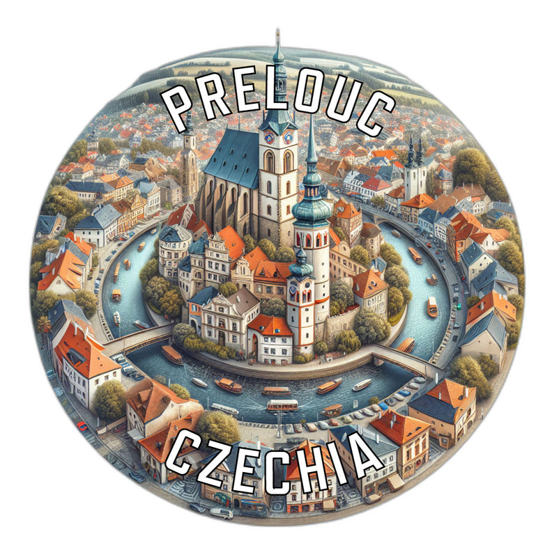 Prelouc Czechia Souvenir Vinyl Decal Sticker 3-Inch