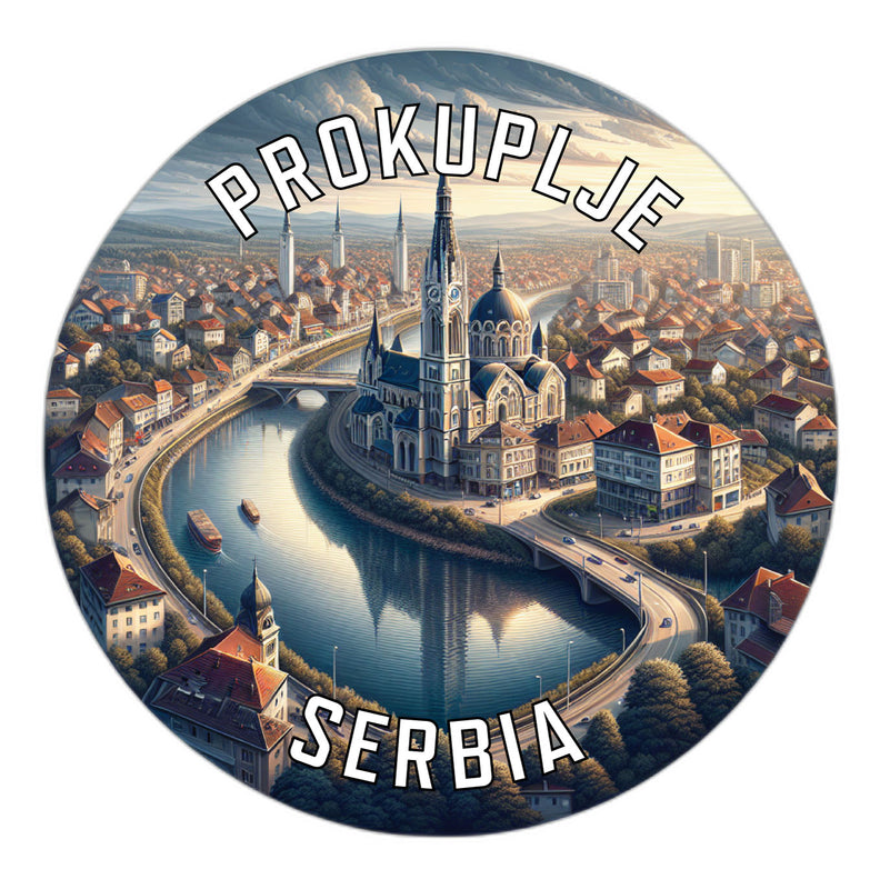 Prokuplje Serbia Souvenir Vinyl Decal Sticker 2-Inch