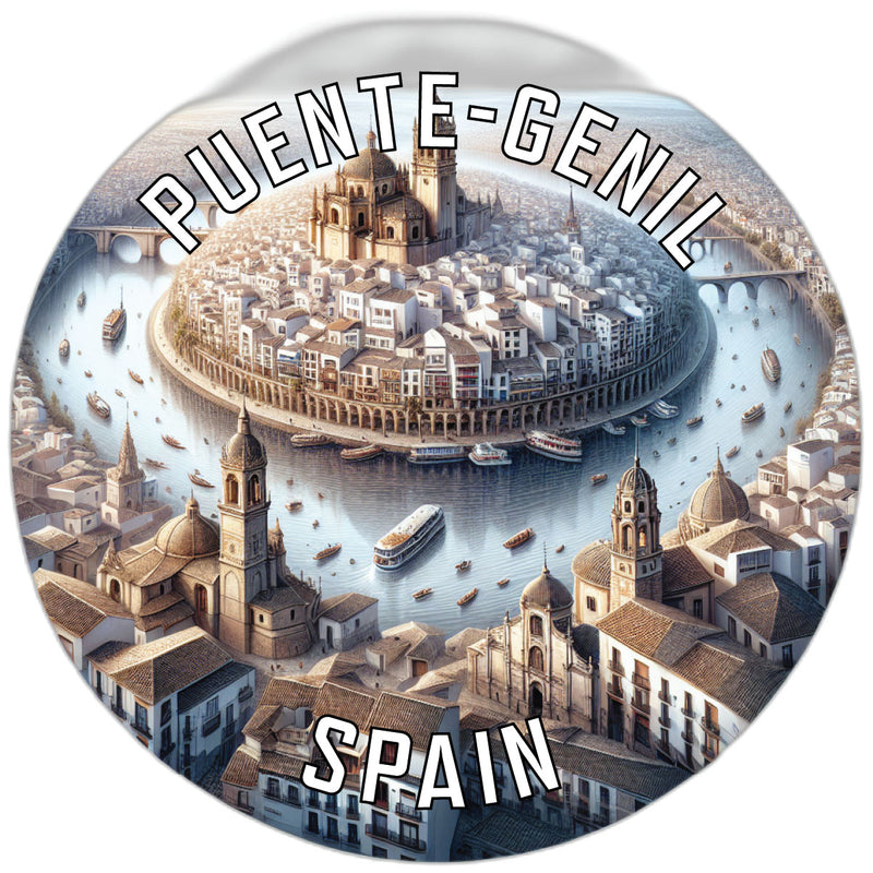 Puente Genil Spain Souvenir Vinyl Decal Sticker 6-Inch