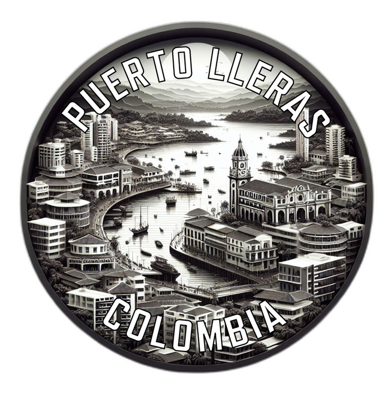 Puerto Lleras Colombia Souvenir Vinyl Decal Sticker 6-Inch