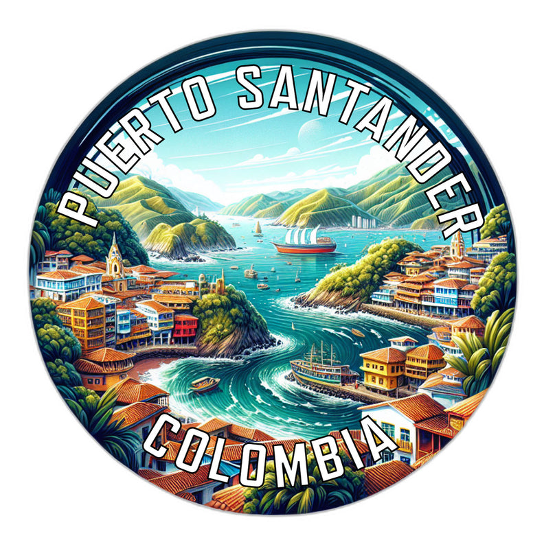 Puerto Santander Colombia Souvenir Vinyl Decal Sticker 6-Inch