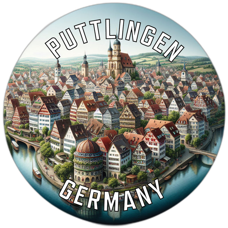 Puttlingen Germany Souvenir Vinyl Decal Sticker 6-Inch
