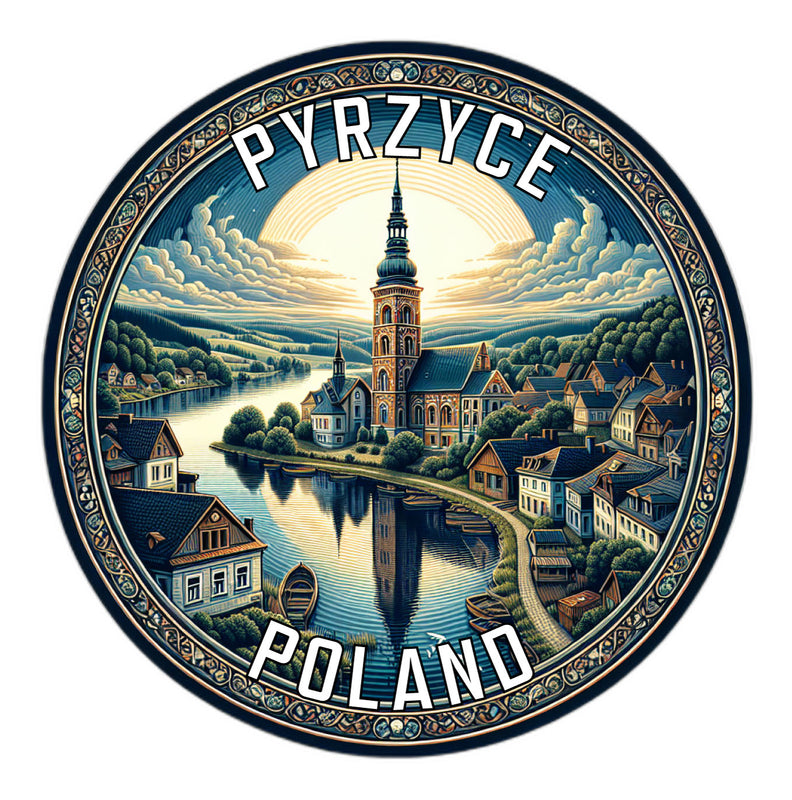 Pyrzyce Poland Souvenir Vinyl Decal Sticker 2-Inch