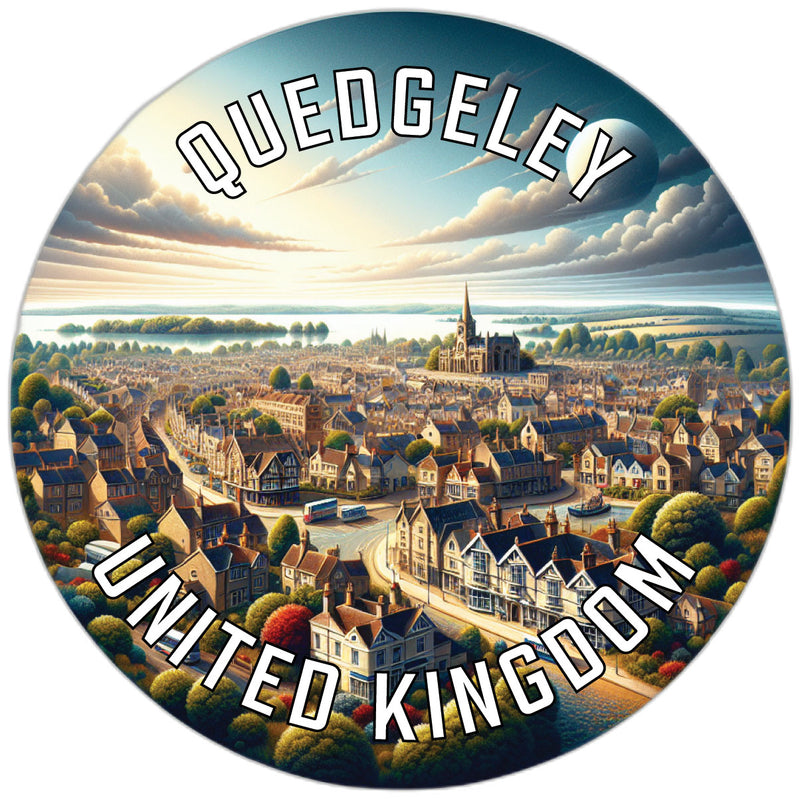 Quedgeley United Kingdom Souvenir Vinyl Decal Sticker 2-Inch
