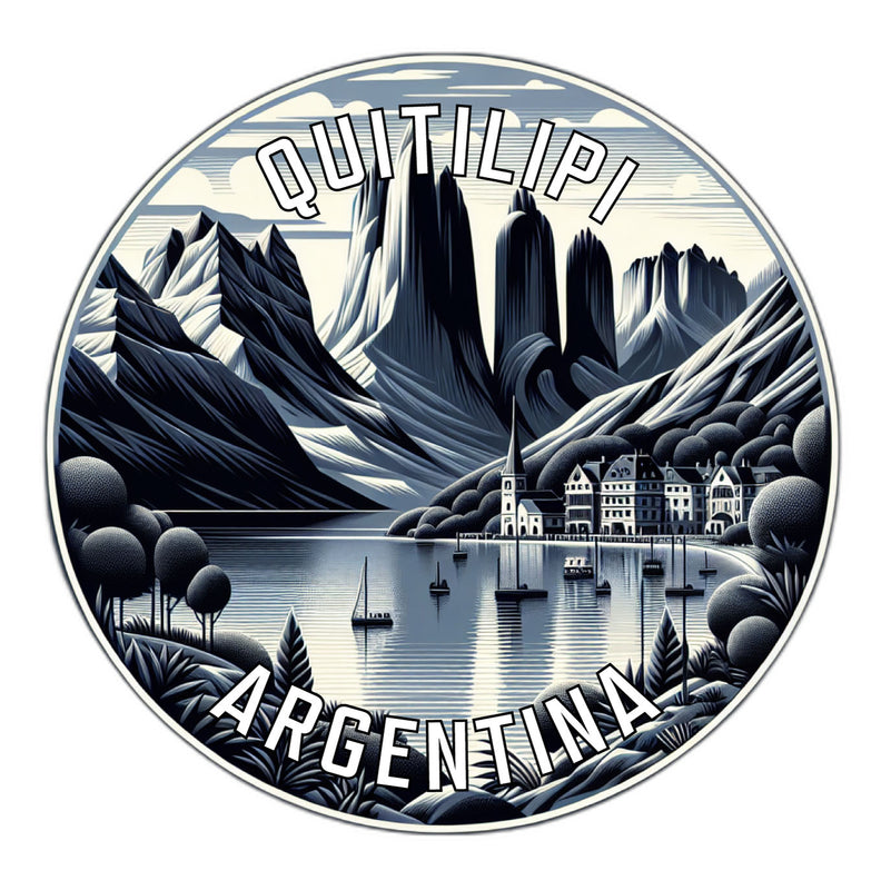 Quitilipi Argentina Souvenir Die Cut Flat Magnet 6-Inch