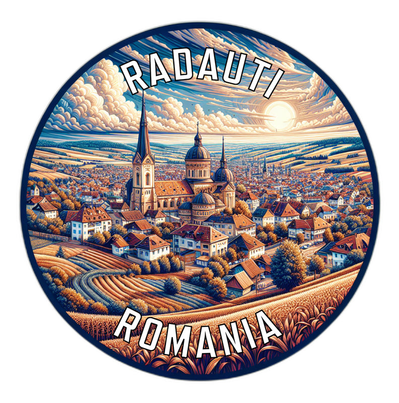 Radauti Romania Souvenir Vinyl Decal Sticker 2-Inch