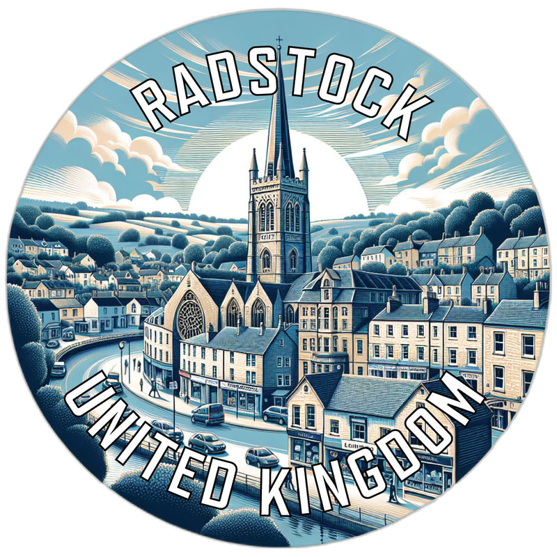 Radstock United Kingdom Souvenir Vinyl Decal Sticker 6-Inch