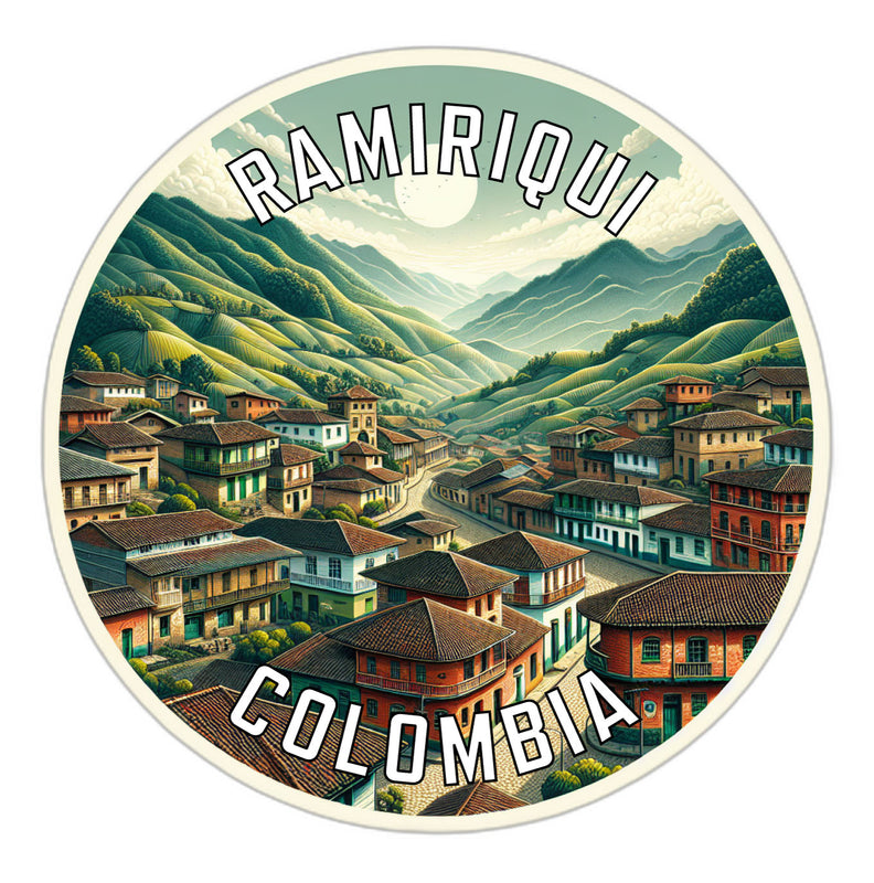 Ramiriqui Colombia Souvenir Vinyl Decal Sticker 2-Inch