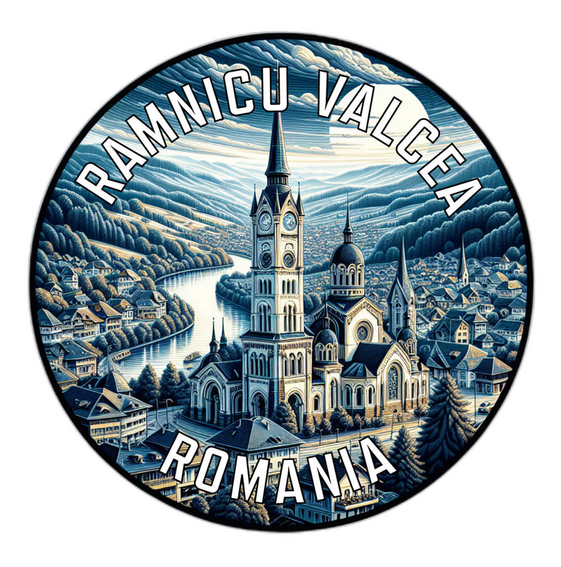 Ramnicu Valcea Romania Souvenir Die Cut Flat Magnet 2-Inch