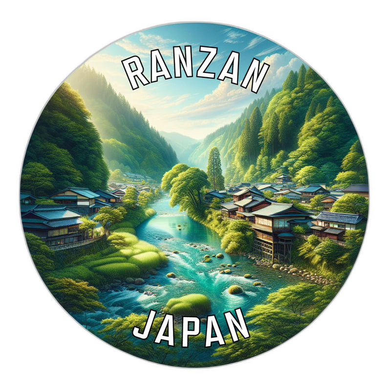 Ranzan Japan Souvenir Vinyl Decal Sticker 2-Inch