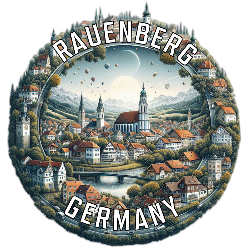 Rauenberg Germany Souvenir Vinyl Decal Sticker 2-Inch