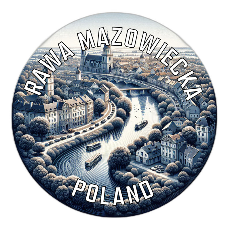 Rawa Mazowiecka Poland Souvenir Vinyl Decal Sticker 2-Inch