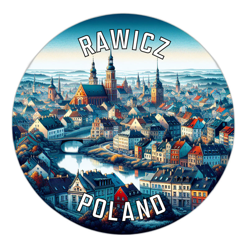 Rawicz Poland Souvenir Vinyl Decal Sticker 2-Inch