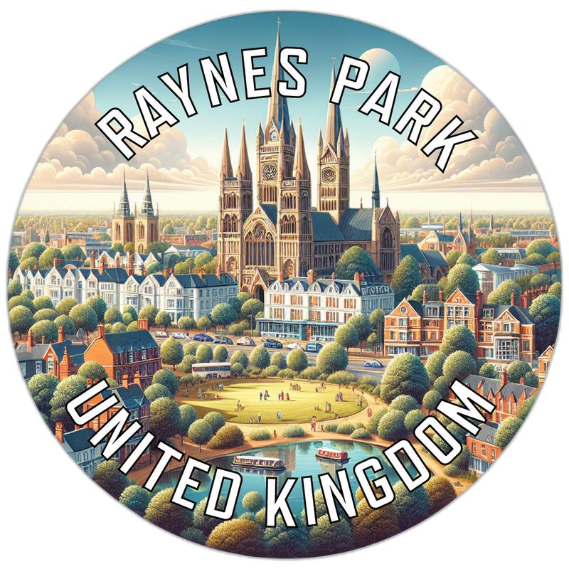 Raynes Park United Kingdom Souvenir Vinyl Decal Sticker 2-Inch