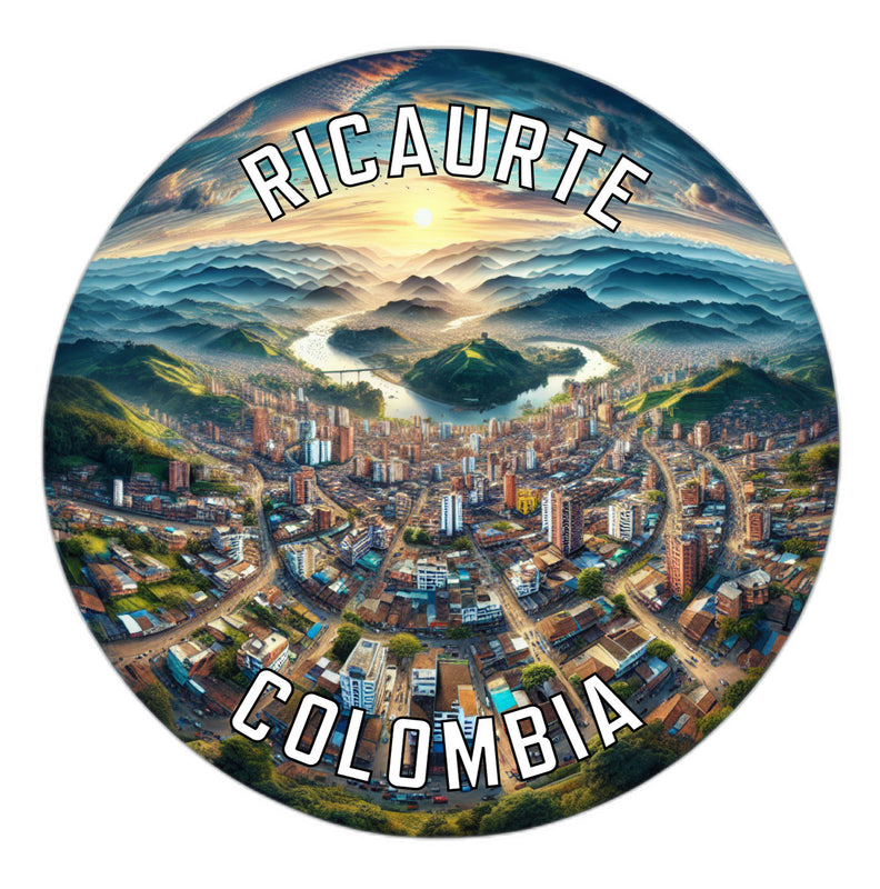 Ricaurte Colombia Souvenir Vinyl Decal Sticker 6-Inch