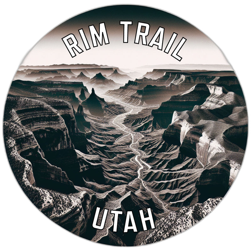 Rim Trail Souvenir Vinyl Decal Sticker 6-Inch