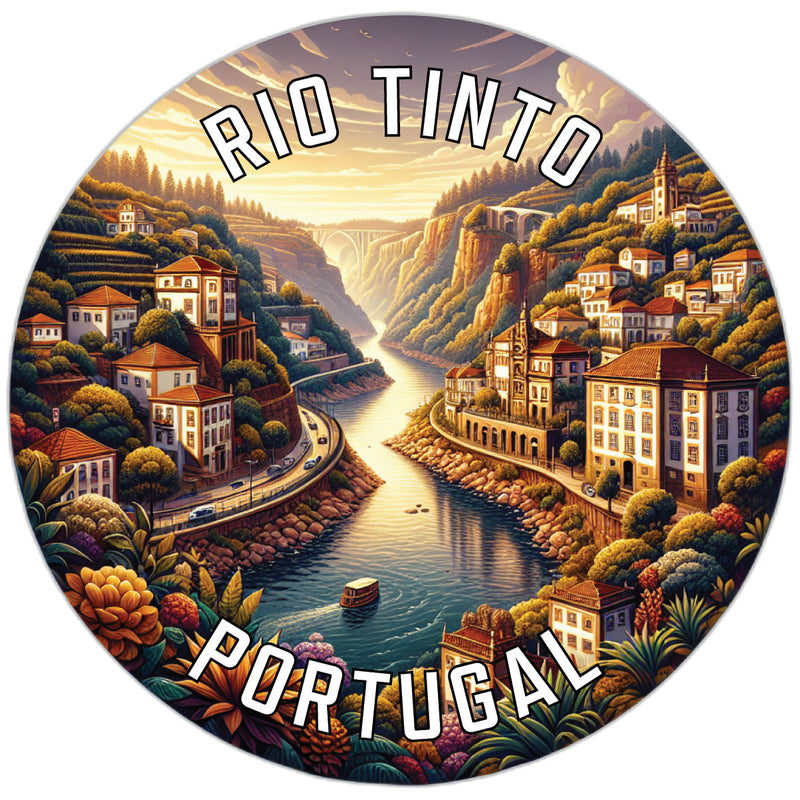 Rio Tinto Portugal Souvenir Vinyl Decal Sticker 6-Inch